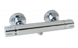 TERMA 1645 Sprchová termostatická vodovodná batéria so spodným vývodom 1/2" CHROM, rozstup 150mm